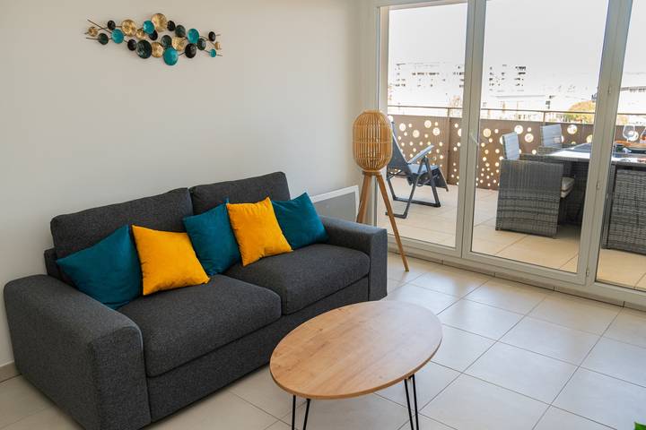 Ferienwohnung für 2 Personen, mit Terrasse in Sete - 4