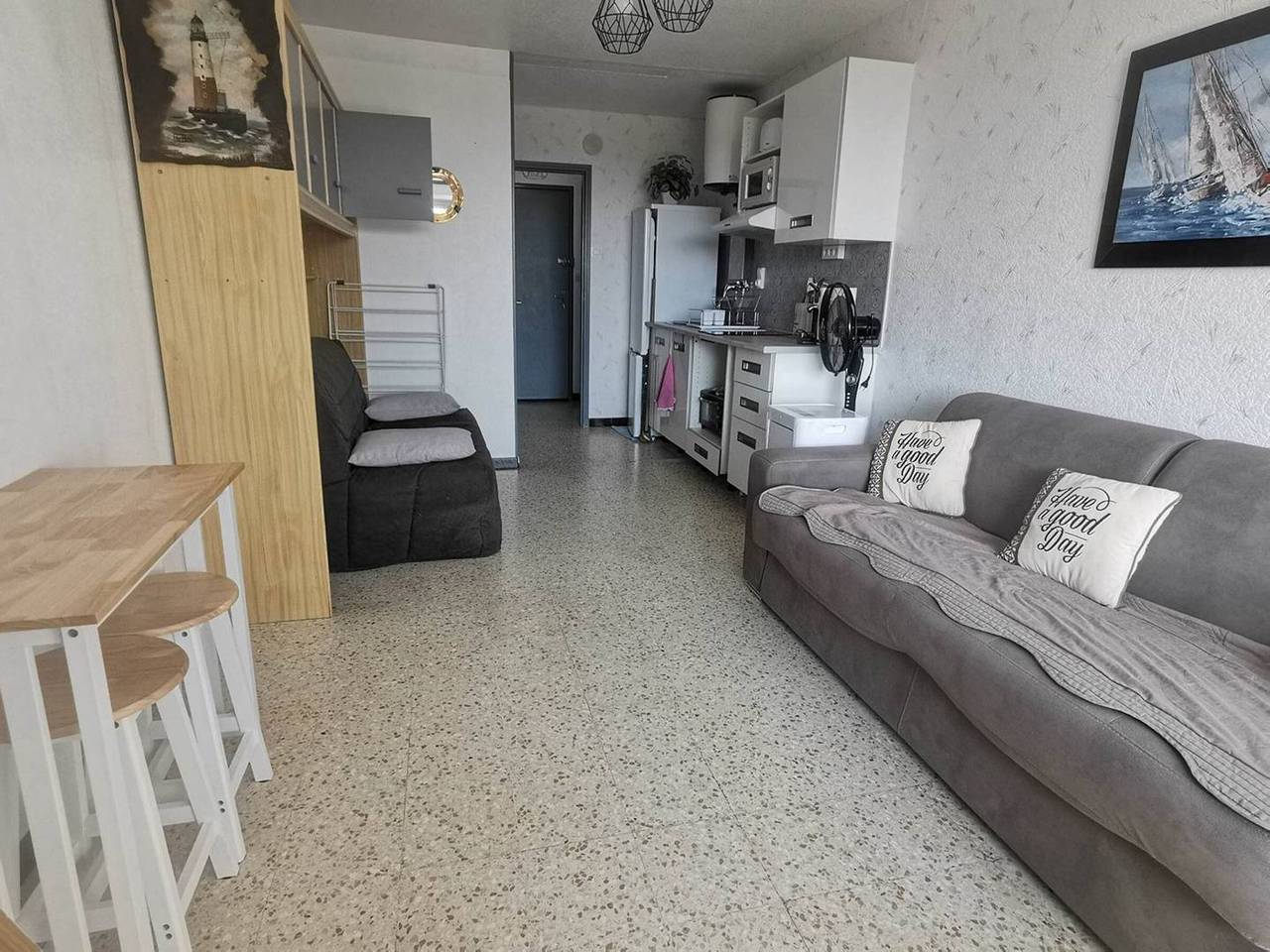Studio entier, Studio climatisé au Cap d'Agde - 4 pers. in Cap d'Agde, Agde
