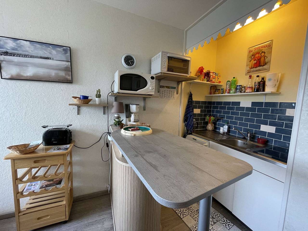 Appartement entier, Studio cosy pour 3 pers. à 100m de la plage avec lave-linge à Saint-Jean-de-Monts in Saint-Jean-de-Monts, Vendée