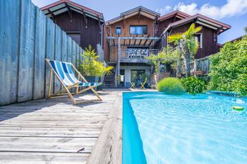 Villa pour 6 personnes, avec balcon à La Teste-de-Buch
