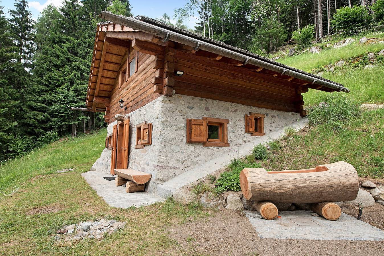 Mountain Chalet "Bio Wild" with Mountain View & Garden; Pet-Friendly in Bocenago, Brenta group