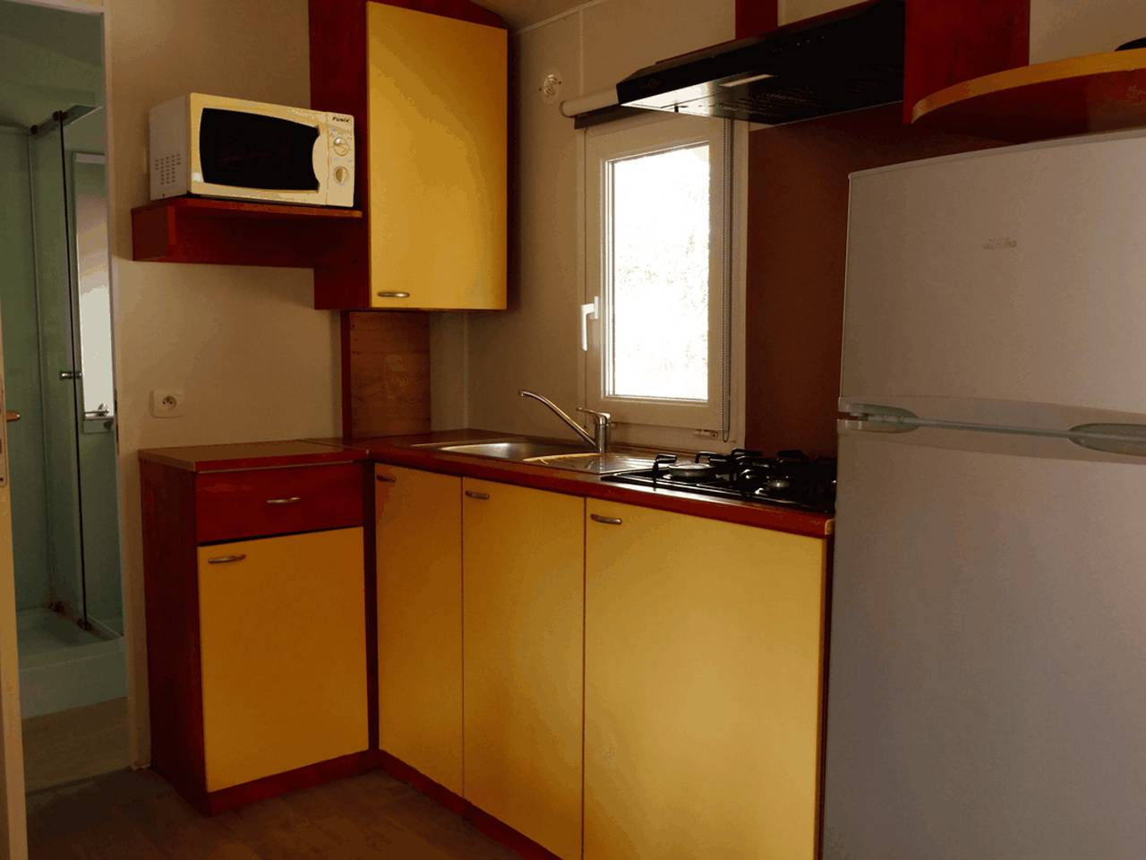 Casa móvil para 6 personas con terraza in Villecroze, Region de Draguignan