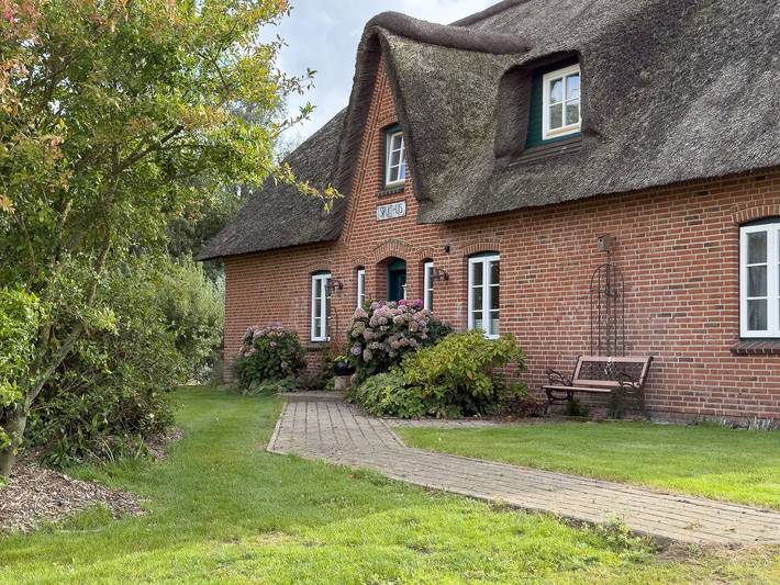 Ganze Ferienwohnung, Reetdachhaus De Utkieker in Oldenswort, Eiderstedt