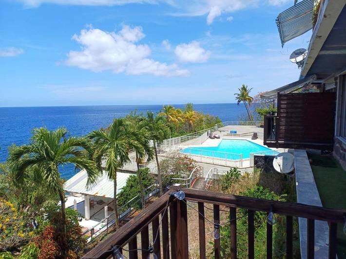 Appartement de vacances pour 2 personnes, avec piscine ainsi que vue et balcon - 1