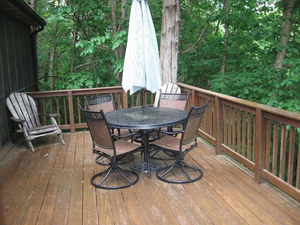 Flussufer, tierfreundlich! Blockhaus mit 2 Schlafzimmern und Dachboden! in Page County