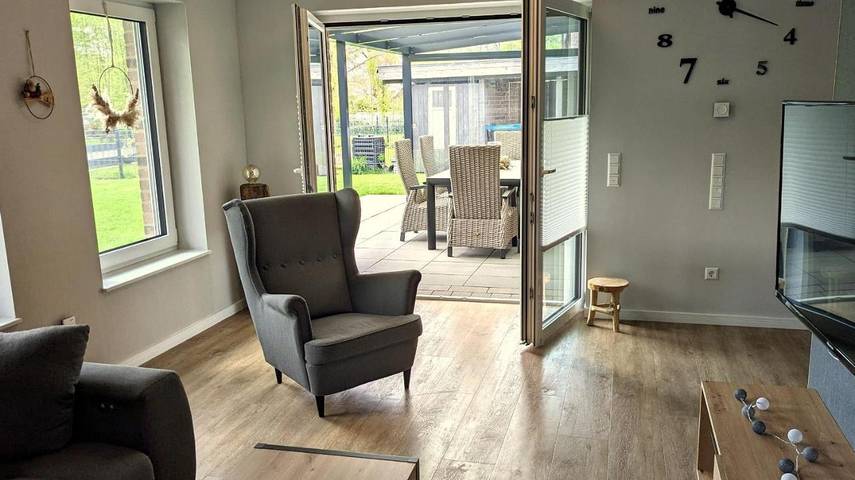 Ferienhaus für 3 Personen, mit Terrasse und Garten sowie Ausblick in Lathen - 4