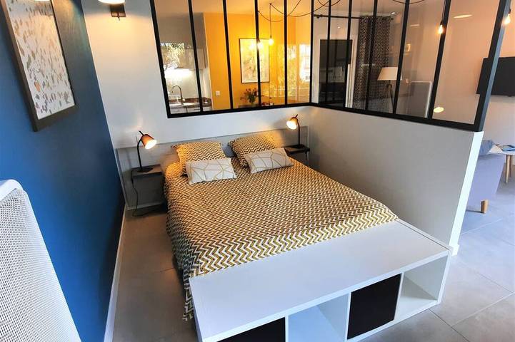 Appartement entier, Bel Appartement de  43 m2  - Bord De Plage - 3 étoiles in Bénodet, Région de Quimper