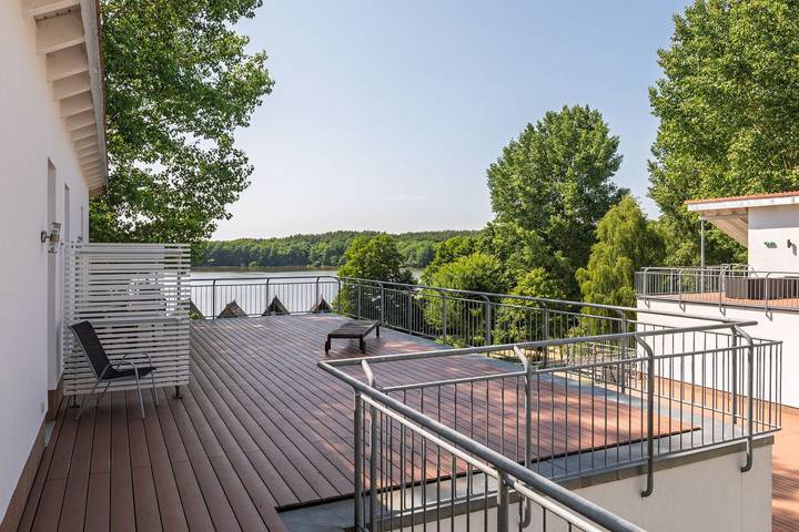 Ferienwohnung für 4 Personen, mit Seeblick und Terrasse sowie Sauna, mit Haustier in Mirow - 3