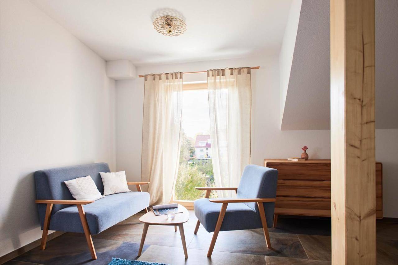 Double Room with Garden View in Offenbourg, Forêt-Noire centrale