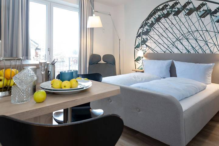 Ferienwohnung für 2 Personen, mit Balkon in Westerland