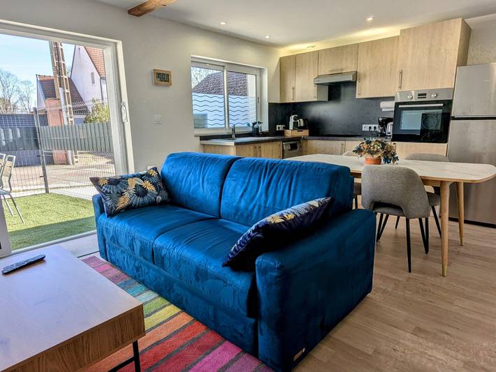 Gîte pour 4 personnes, avec terrasse à Pontailler-sur-Saône