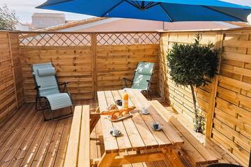 Gîte pour 4 personnes, avec terrasse, animaux acceptés dans Plage de La Paracou