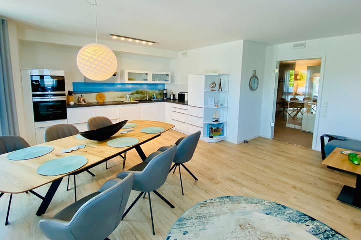 Ganze Wohnung, Ferienwohnung 'Möwenblick' mit Meerblick, Balkon und Wi-Fi in Duhnen, Cuxhaven