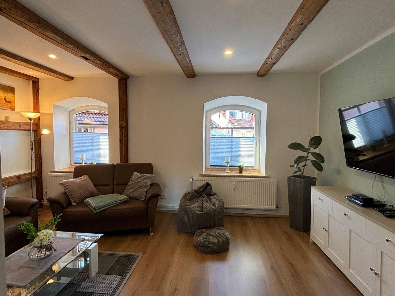 Ganze Ferienwohnung, Ferienwohnung Knopp mit Infrarotsauna und Elektrokamin in Ilsenburg, Harzvorland