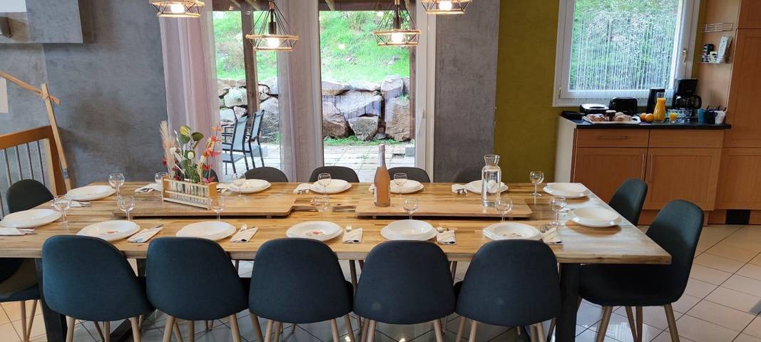 Location de vacances pour 14 personnes, avec sauna et jacuzzi ainsi que jardin et balcon à Cornimont - 4