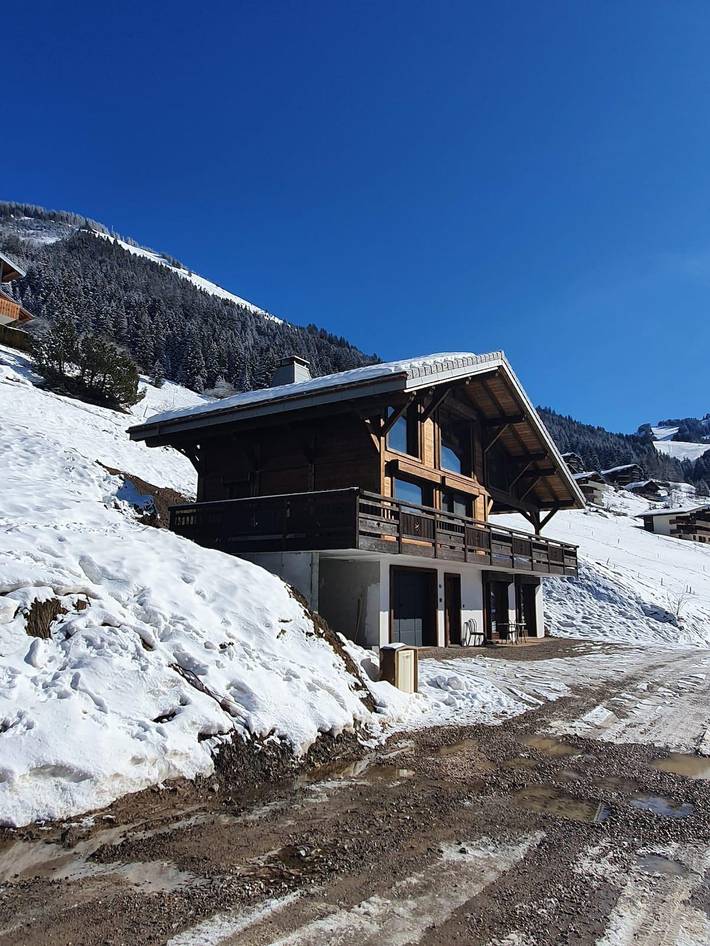 Chalet voor 4 personen, met terras in Châtel