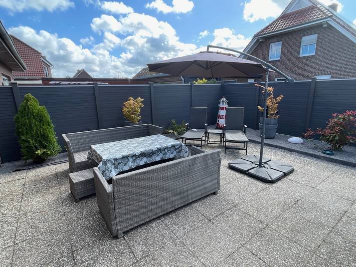 Ferienhaus für 4 Personen, mit Terrasse in Dornum