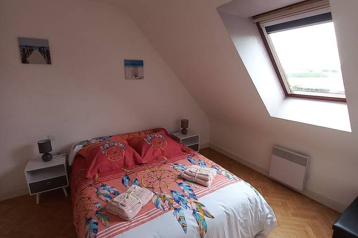 Vacation home 300m from Grève Blanche beach in Plouguerneau, Brest region