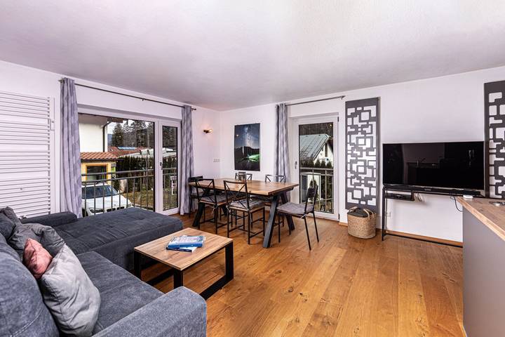 Ferienwohnung für 4 Personen, mit Balkon und Terrasse in Bischofswiesen, Königssee