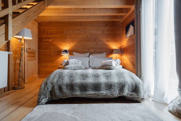 Chambre d’hôte pour 5 personnes, avec Balcon et Jardin