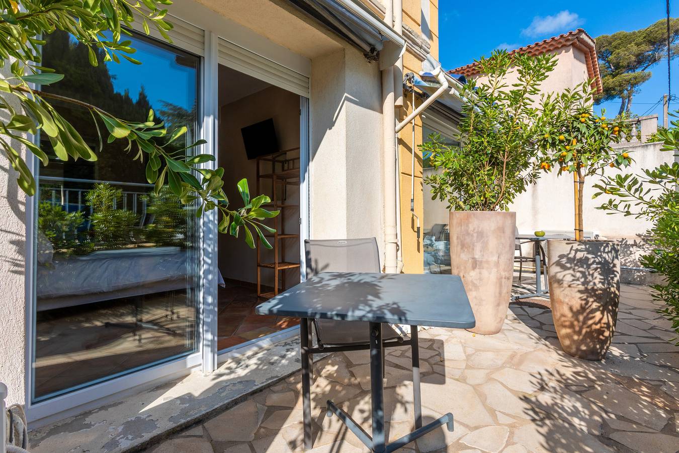 Villa 'L'escale Au Soleil' avec vue sur la mer, Wi-Fi et climatisation in Saint-Aygulf, Fréjus