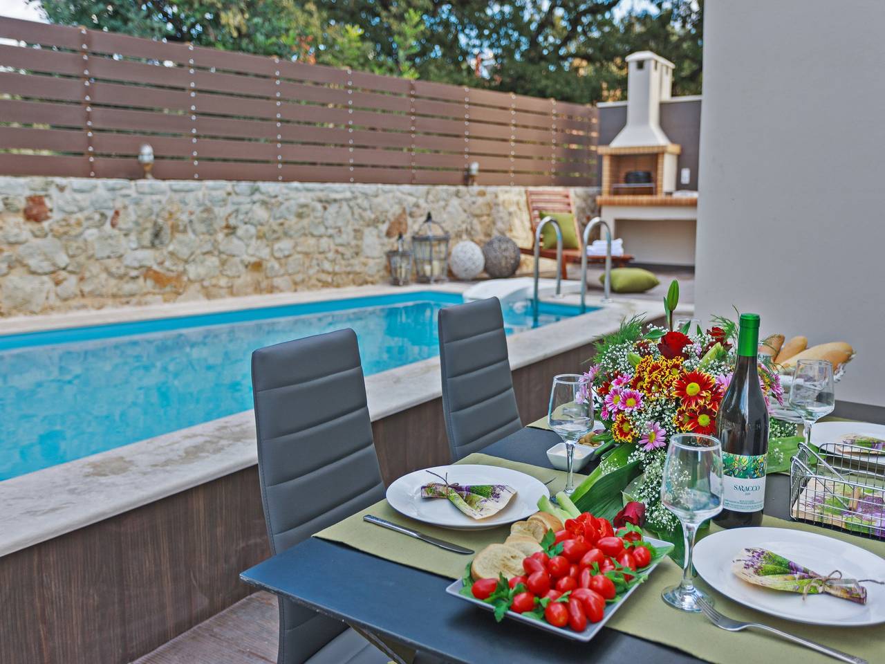 Villa in Gallos nahe Rethymno Strand in Rethymno und Umgebung