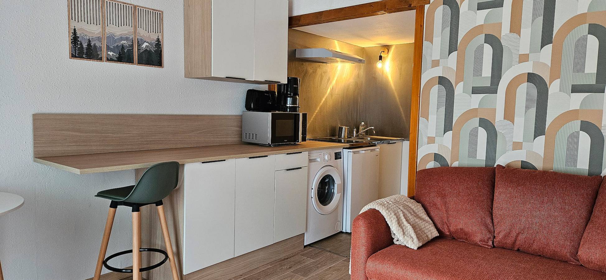 Casa de vacaciones «Le Hameau De La Courbière» con vistas a la montaña, Wi-Fi y aire acondicionado in Tarascon-sur-Ariège, Ariège