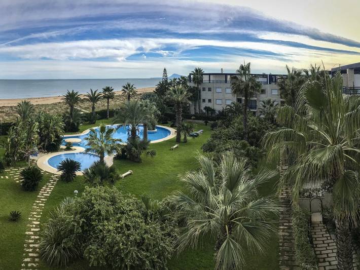 Location de vacances pour 6 personnes, avec Jardin ainsi que Bassin pour enfant et Piscine dans Costa de Valencia