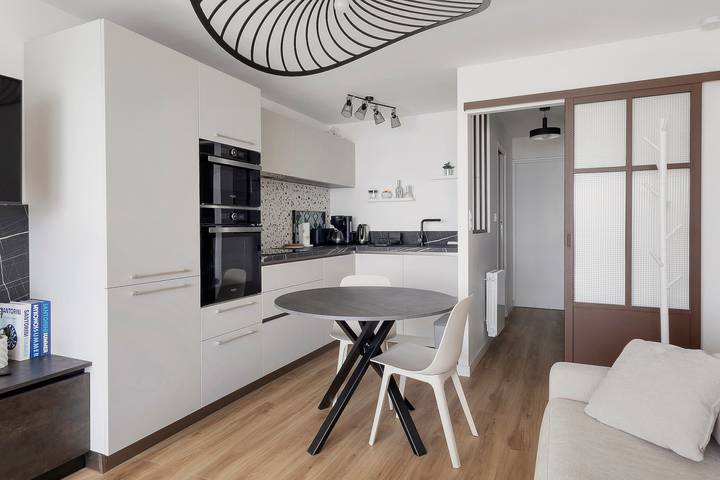 Entire studio, 'L'Echo Marin' with Sea View in Trébeurden, Pink Granite Coast