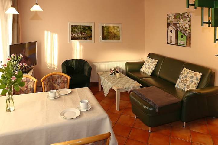 Ferienhaus für 5 Personen, mit Terrasse und Garten