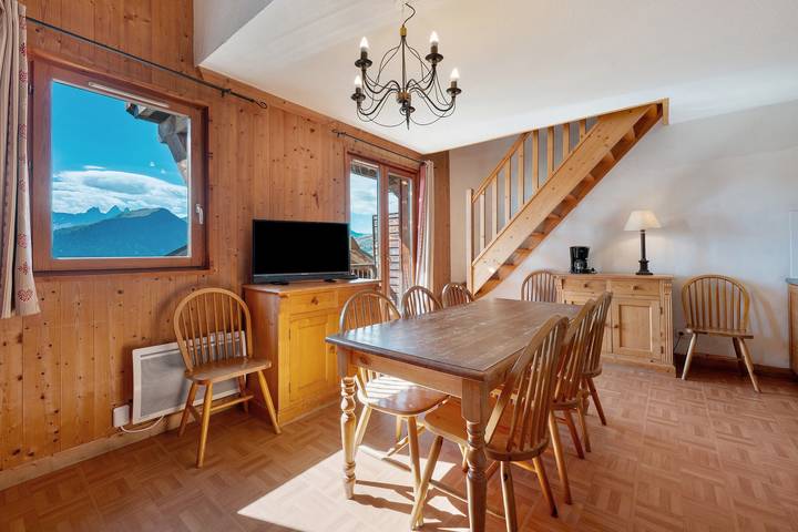 Casa vacanza per 10 persone con balcone in La Toussuire, Villarembert