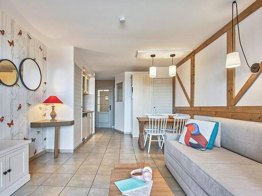 Pierre & Vacances Premium Résidence & Spa - Studio 2 persons - Studio - Terrace or balcony in Houlgate, Lisieux region