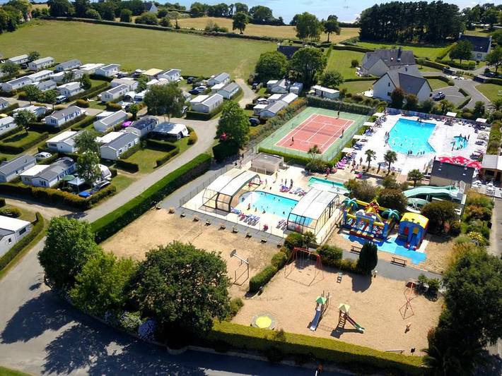 Camping voor 4 personen, met kinderzwembad in Finistère