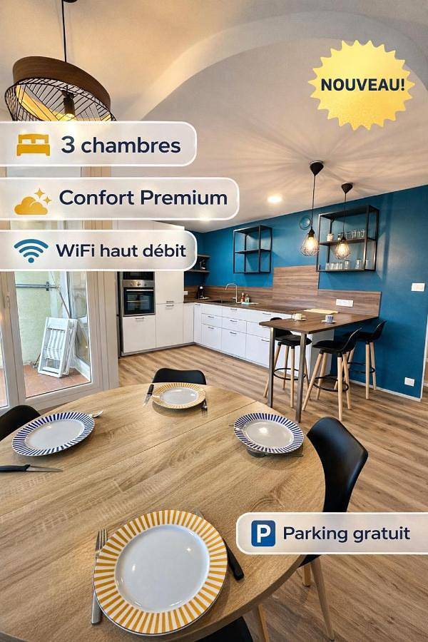 Apartamento de vacaciones para 6 personas, con vistas y balcón - 1