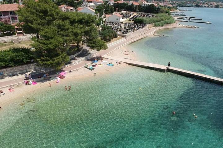 Ferienhaus mit Meerblick für 6 Personen, mit Ausblick und Garten, mit Haustier in Barbat na Rabu - 4