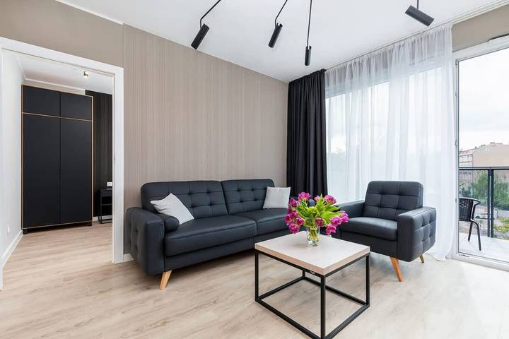 Apartament wakacyjny dla 4 osób, z balkon/ taras w Poznań