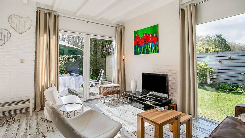 Bungalow für 4 Personen, mit Terrasse und Garten, mit Haustier in Noordwijkerhout