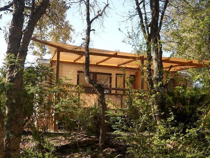 Domaine De La Bergerie - Mobilheim 4 personen - Privilège A - 2 Schlafzimmer - 4 Personen in Roquebrune-sur-Argens, Mittelmeerküste (Frankreich)