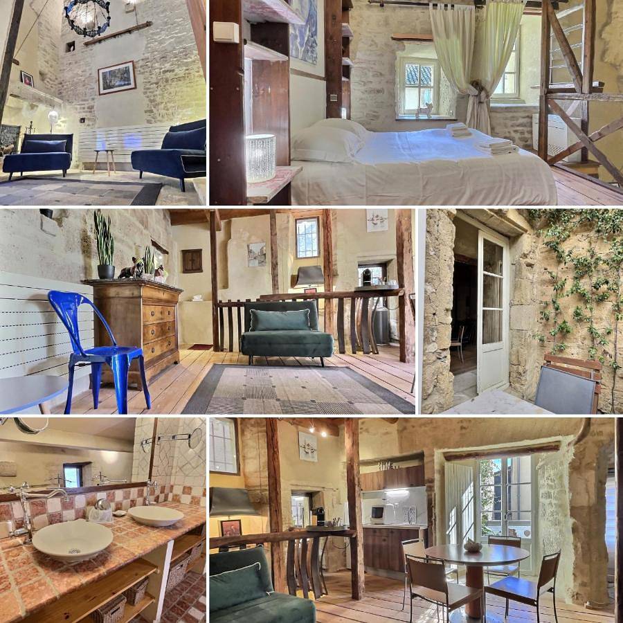 Appartement entier, One-Bedroom Apartment in Remoulins, Région de Nîmes