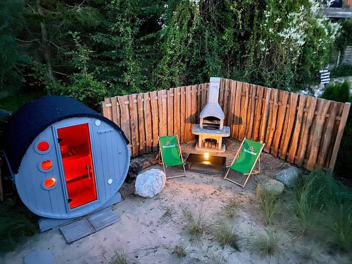 Ferienwohnung für 4 Personen, mit Terrasse und Garten sowie Sauna und Seeblick in Bockholm - 4