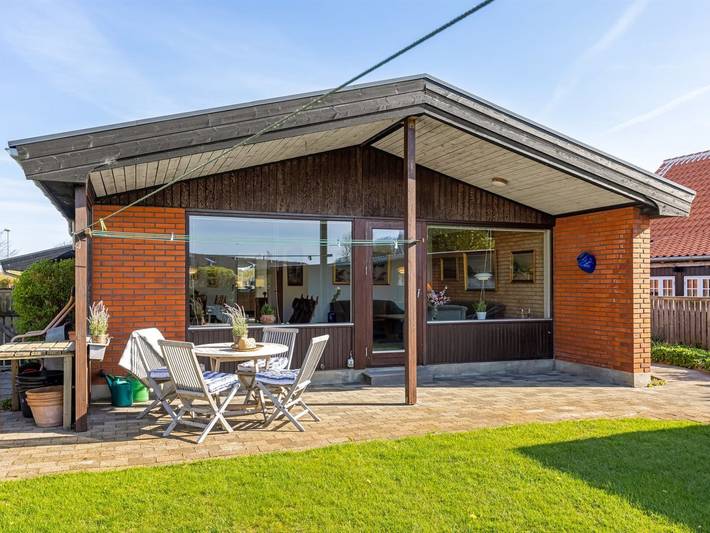 Feriehus for 6 personer, med terrasse i Skagen