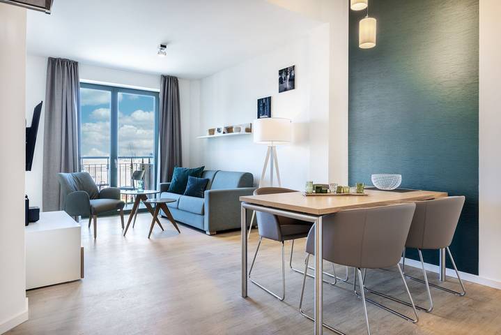 Ferienwohnung für 4 Personen, mit Balkon und Sauna in Wismar