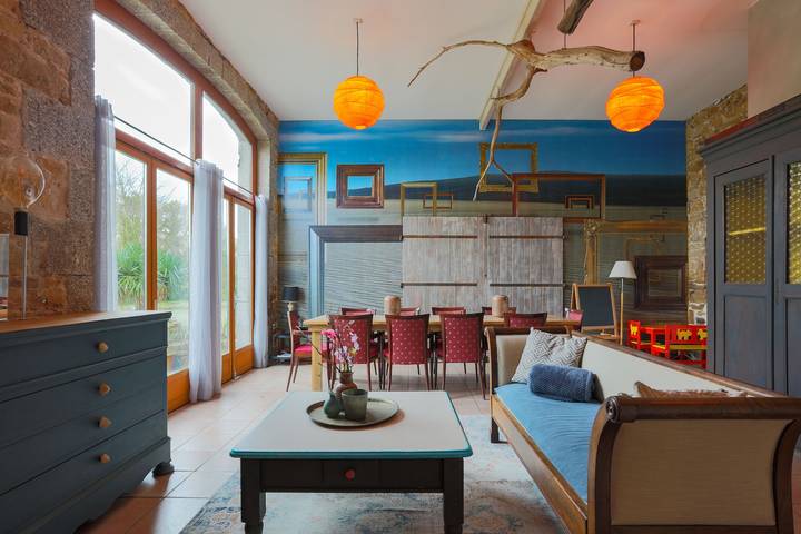 Gîte pour 6 personnes, avec Jardin et Sauna