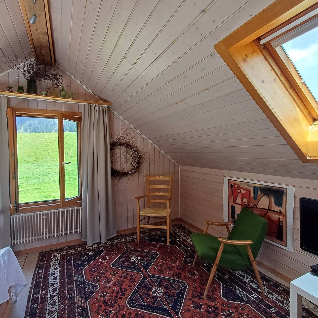 Geheel vakantieappartement, Fewo "Giebelhaus" in Flussnähe in Lauperswil, Bern (kanton)