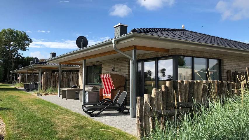 Ferienhaus für 7 Personen, mit Garten und Balkon sowie Sauna in Klausdorf - 4