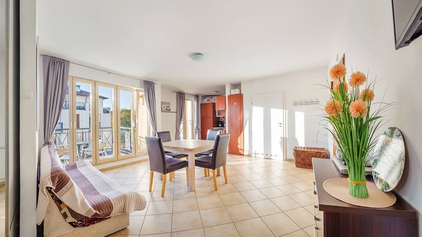 Ferienwohnung für 4 Personen, mit Balkon, mit Haustier in Swinemünde