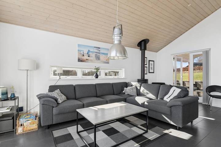 Ferienhaus für 10 Personen, mit Terrasse und Garten sowie Sauna und Ausblick in Nørre Kettingskov - 2
