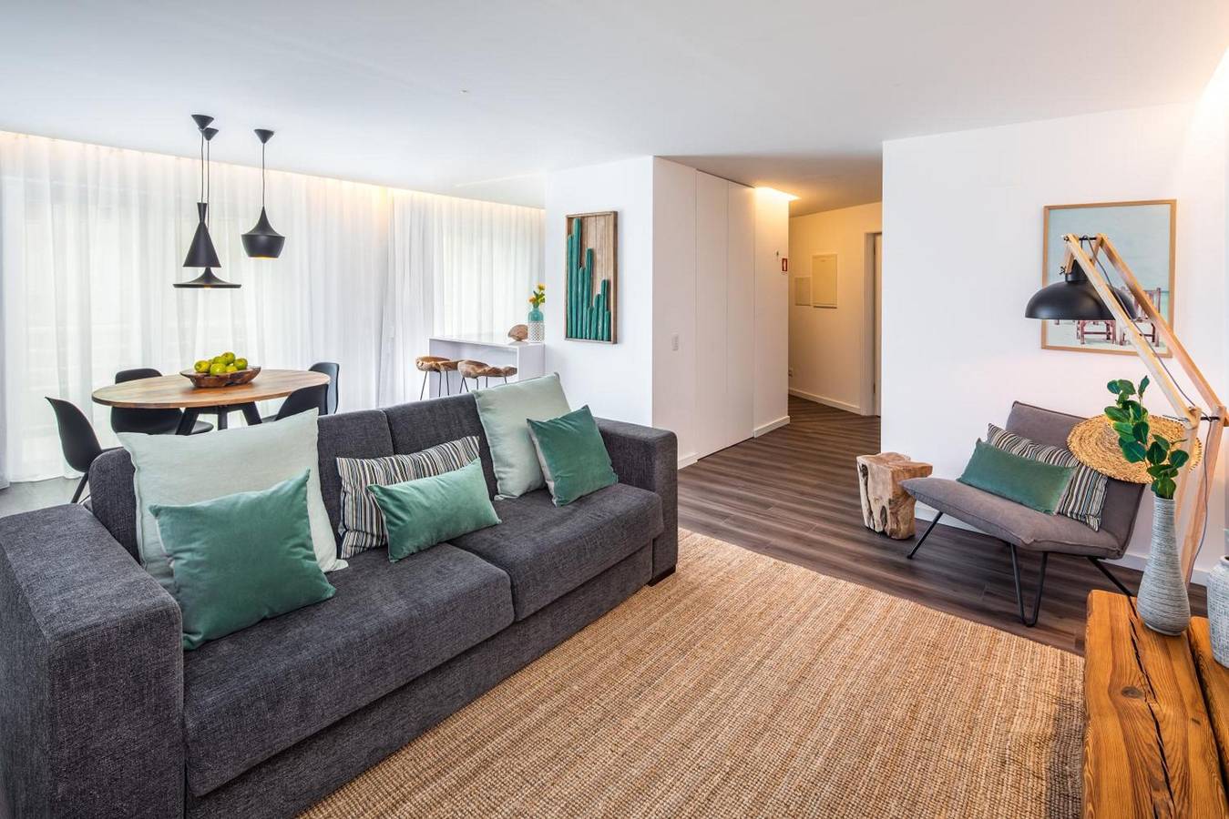 Apartamento inteiro, Apartamento 'Cabanas Beach House - Pool View' com piscina privada e ar condicionado in Cabanas de Tavira, Praia das Cabanas