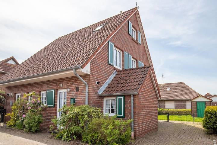 Ferienhaus für 6 Personen, mit Garten in Hooksiel