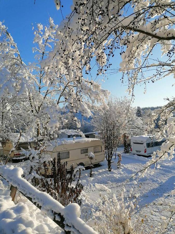 Caravan in Hohegeiß, Harzvorland